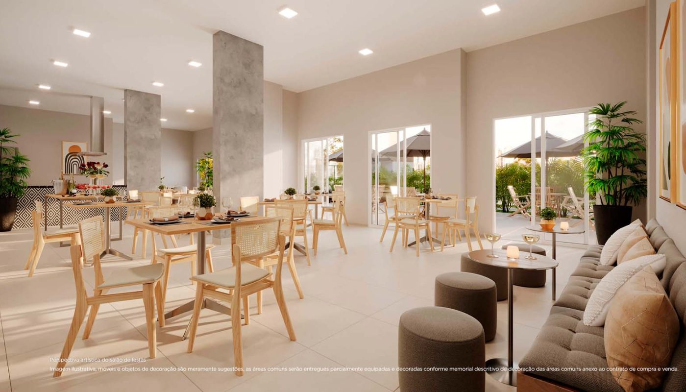 Espaço gourmet com terraço na cobertura (Rooftop)